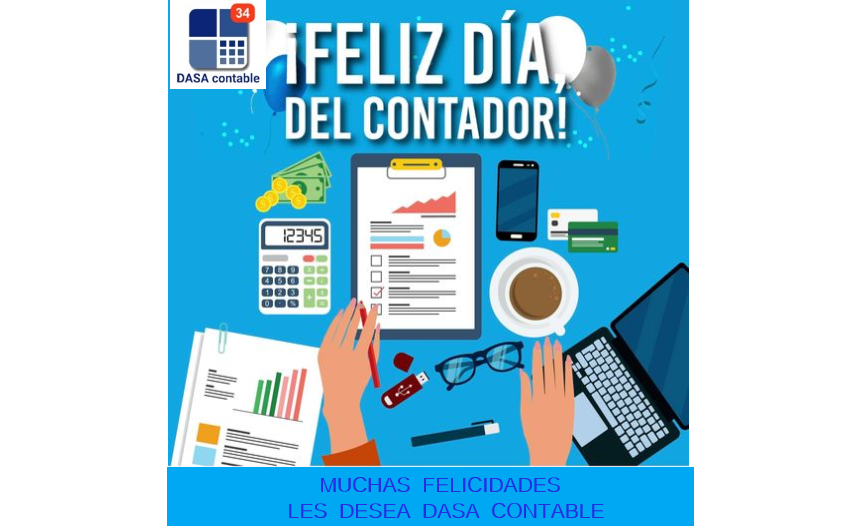 ContableDasa's tweet image. FELIZ DÍA A LOS MAGOS... PERDÓN A LOS CONTADORES!
Les desea el mejor de los días:
DASA DIGITAL BY DASA CONTABLE
DASADIGITAL.NET