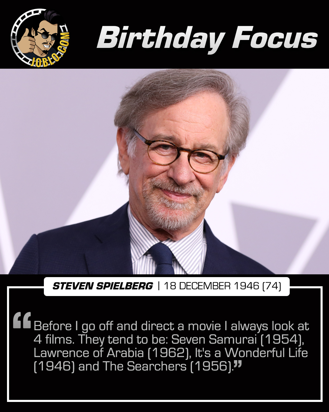 Happy 74th birthday to Steven Spielberg!

What is your favorite film of his? 