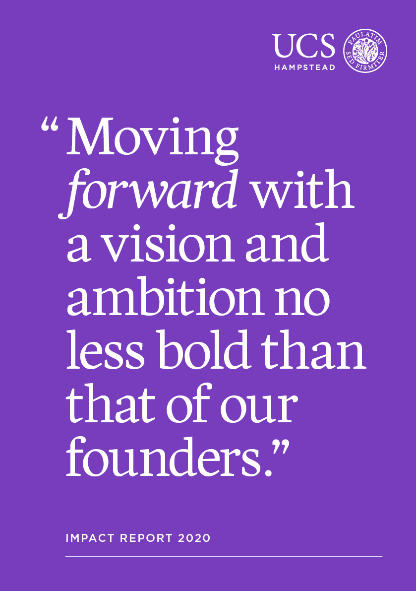 You may have also already received your copy of the UCS 2020 Impact Report - an annual review of the work we do, and how our fundraising efforts are spent. If you haven't  yet received a hard copy, click here: ucs.org.uk/assets/user/to…