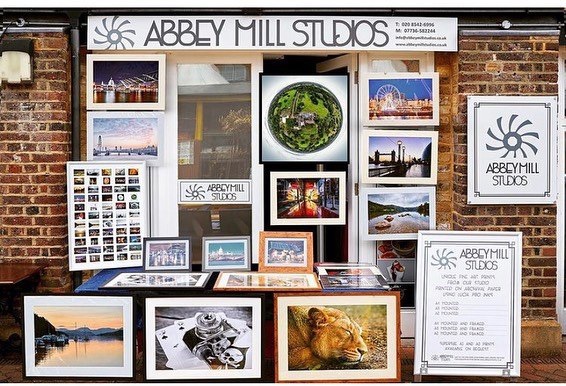 abb_mill_studio's tweet photo. Its Christmas...  30% OFF all our Abbey Mill Studio un/framed prints available from the studio for next 2 weeks..... And 20% of all proceeds will be donated to @Merton and Morden Guild in thanks for all their wonderful support to our local community. 
info@abbeymillstudios.co.uk https://t.co/v7dlnYQLmr