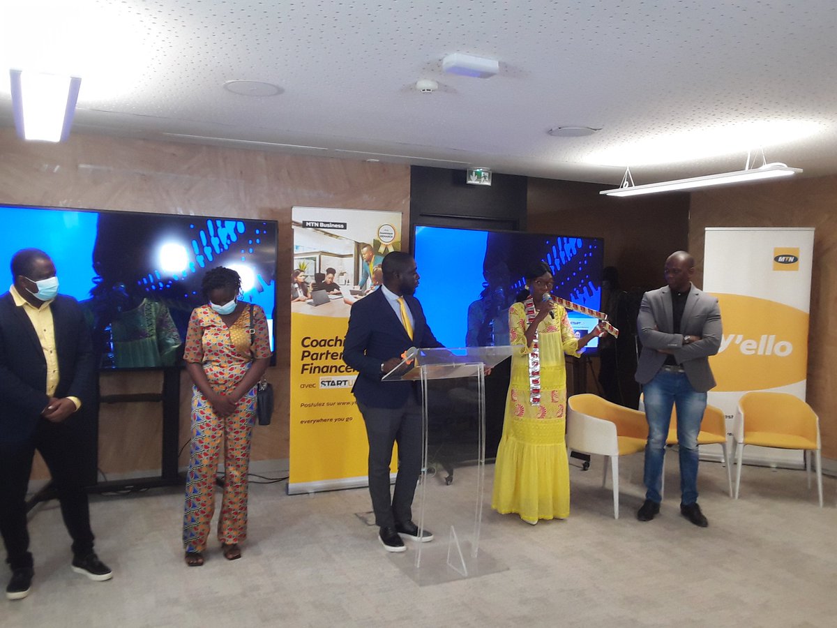 ASSABAPierre's tweet photo. Bravo aux lauréats de la 3e édition de Yello Startup rebaptisé Prix Dominique REMARCK organisée par @MTNBusinessCI https://t.co/V5TDHe4Anq