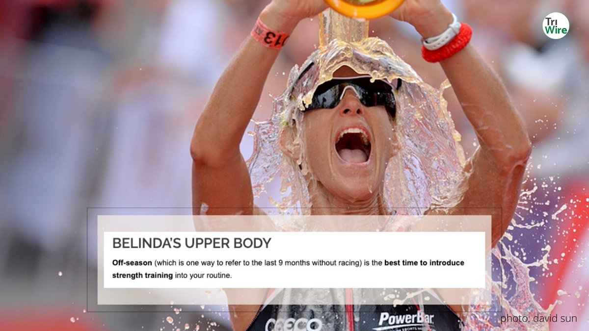 The upper body strength routine by #triathlon pro <a href="/belinda_granger/">Belinda Granger</a> was one of the most popular in this week's edition.

Check it out at triathlonwire.com/carefully-cura…