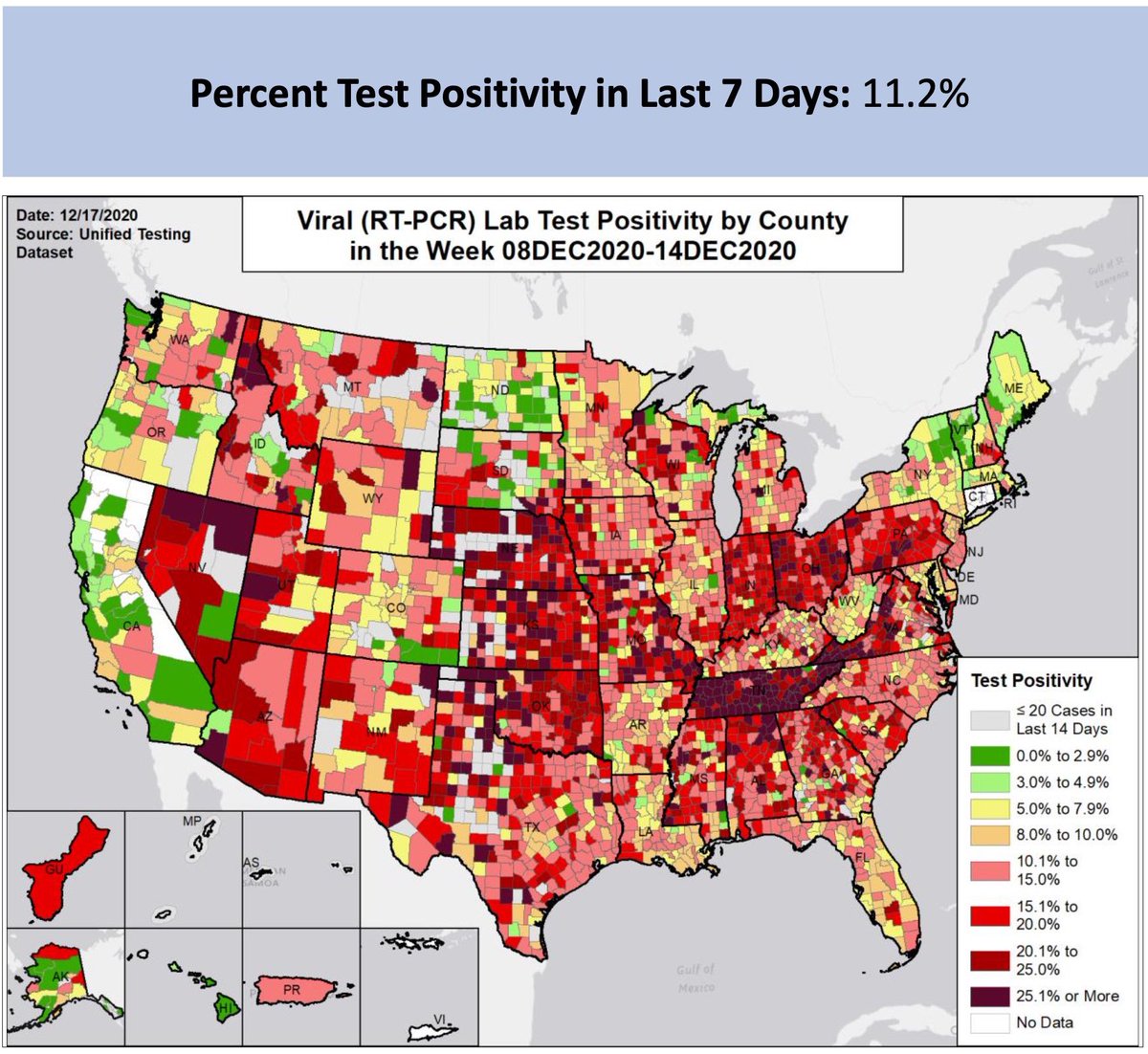 2) These are the counties with the highest testing positivity per county! Nobody has ever seen these data from HHS before!