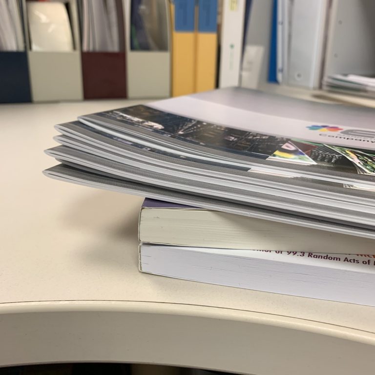 Thanks to our H&amp;H 291 Mobile Air Unit, gluing is an effortless job.  We’re your one-source solution for binding your professional documents! #bindery #industry #automation #technology #trade #professional #efficiency #innovation