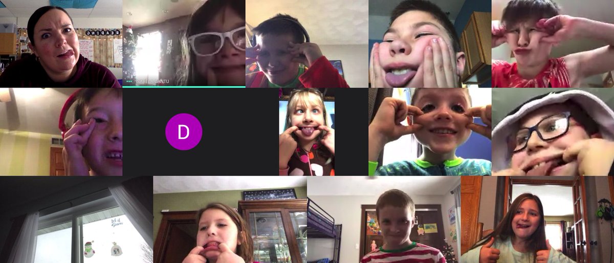 It's Pajama Day today! Check out these happy classes! #MiltonPride #FunFriday