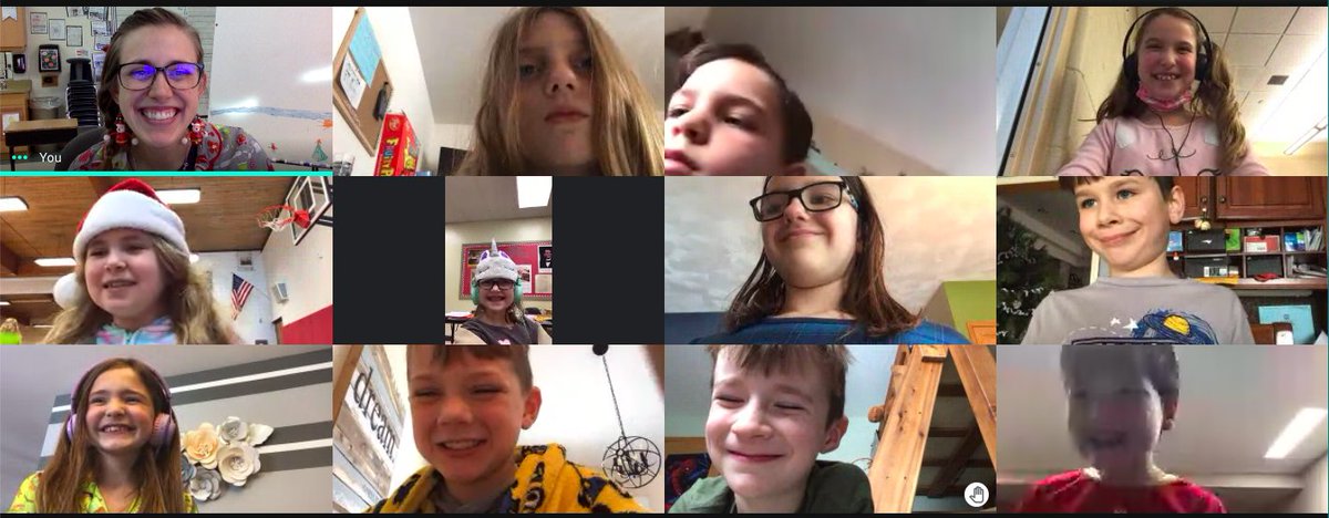 SDMHarmony's tweet photo. It's Pajama Day today! Check out these happy classes! #MiltonPride #FunFriday https://t.co/qSbVY4LXA0