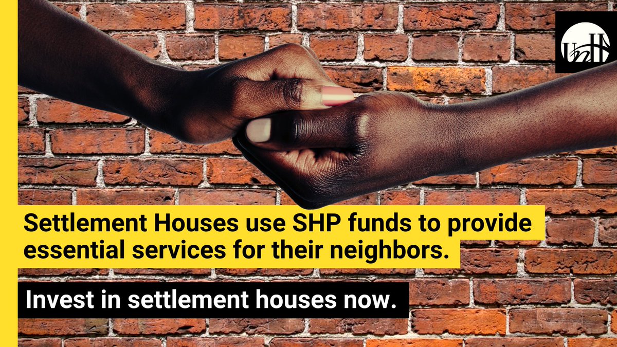 UNHNY's tweet photo. .@NYGovCuomo, our neighbors rely on settlement houses! #InvestInSettlementHouses now and restore $2.45 million to the #SettlementHouseProgram! https://t.co/ZF4pqPxwXy