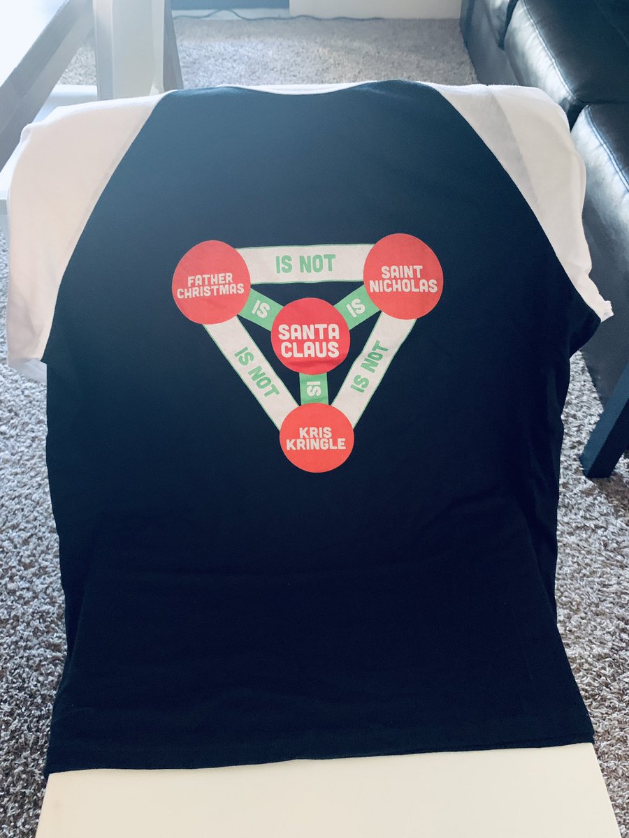 How did I celebrate finishing my Christmas shopping? More merch from <a href="/apocrypals/">Apocrypals</a>, of course. 

Side note: would it be a fashion faux pas to wear my Yoked tank top beneath the Yoked hoodie? 🤔

#podcasts #christmas #SantaWasBadass #apocrypals #theopholoi