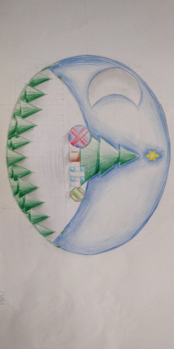 RCMTWCS's tweet image. Using some Graphic concepts to form a Christmas tree farm logo.