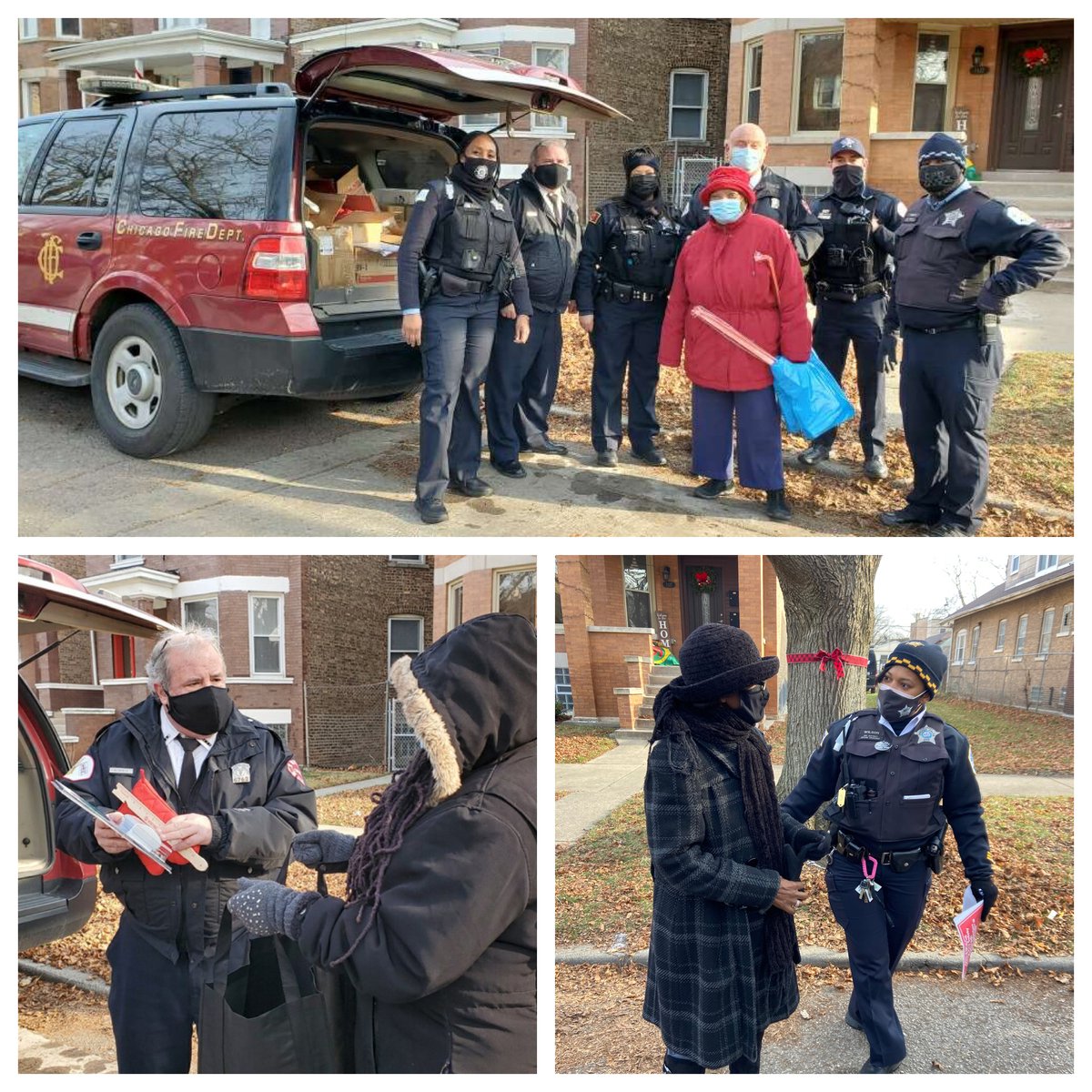 ChicagoCAPS03's tweet photo. Thank you to Commander Roberson from the Chicago Fire Department @CFDMedia , University of Chicago Police @UChicago , and Demetrius Barber @StateFarm for providing fire safety information to our 7100 block of Eberhart block club!!! #PositivePoliceInteraction #FireSafety https://t.co/gZXRfxg3tP