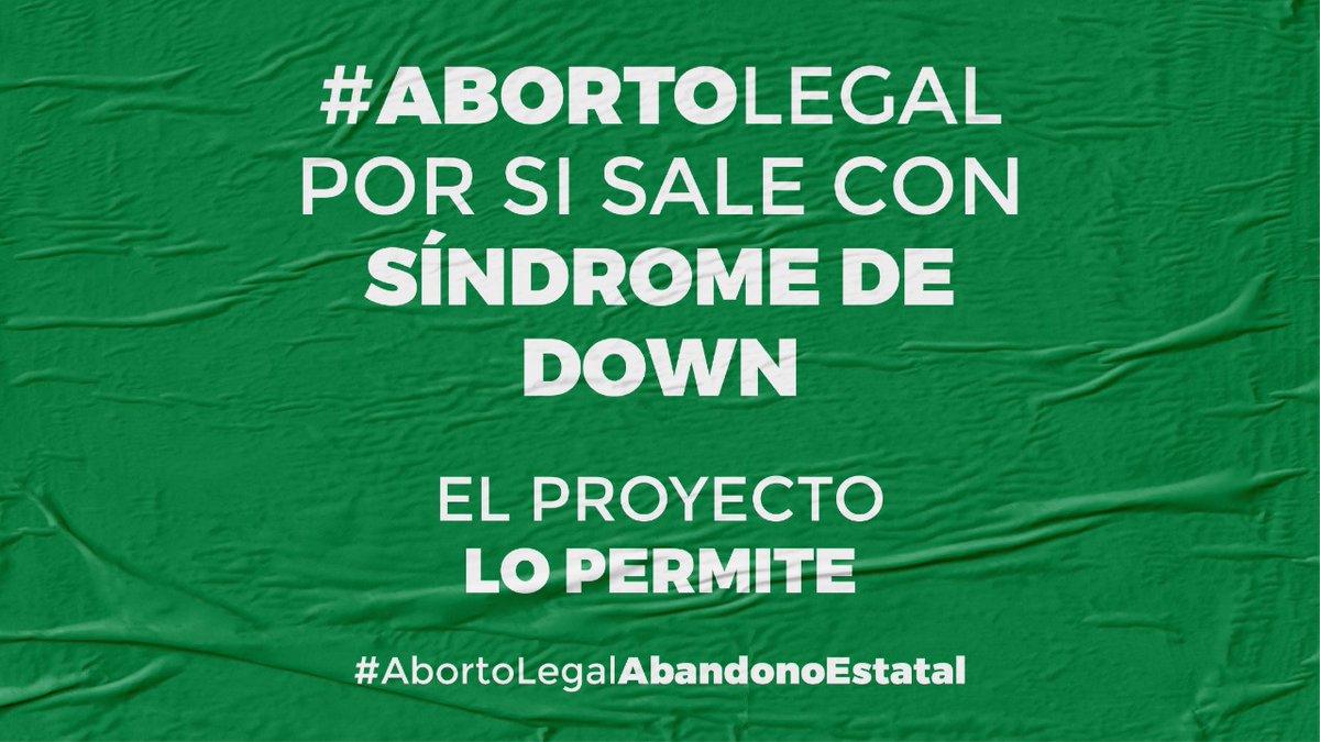BuenaDataOK's tweet image. En Uruguay, el 95% de los embarazos diagnosticados con Síndrome de Down terminan en abortos. El proyecto de legalización del aborto es eugenésico.

#AbortoLegalAbandonoEstatal