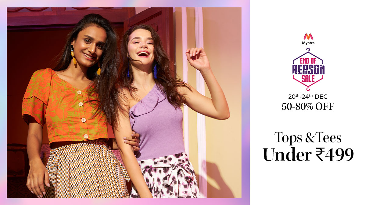 Myntra on X: Time for a wardrobe upgrade! Grab stylish tops