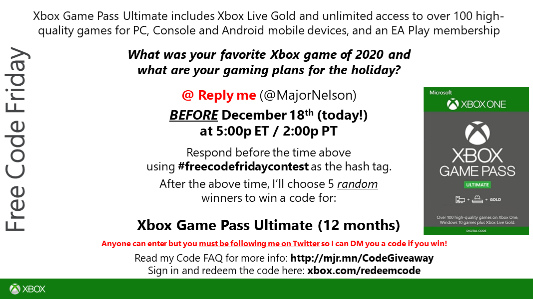 Xbox Game Pass Ultimate 12 months for a good price!