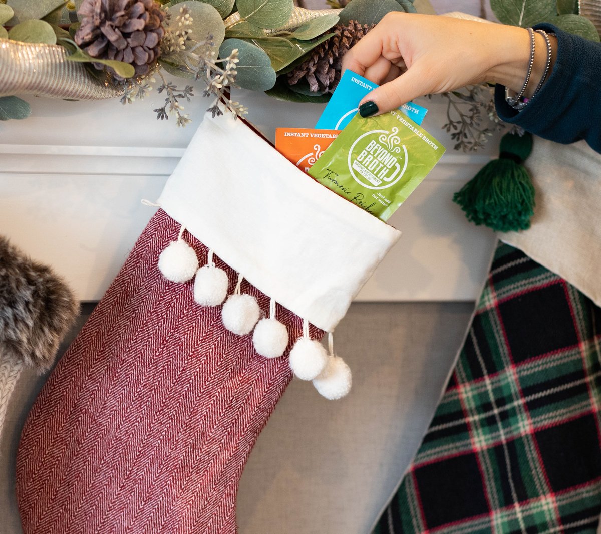 Stuff those stockings with gifts of nutrition for your family and friends.

Learn more at beyondbroth.com