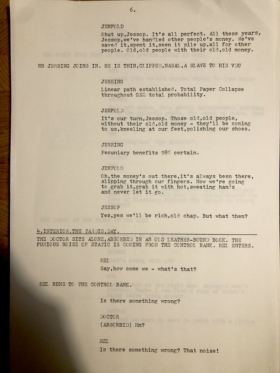 When the show closed down in 1989, I had a letter from Andrew Cartmel saying ‘Thank you for your idea, I liked it and put it to one side for consideration but now we’ve closed down…’ (Contrary to what he says in next month’s DWM, fact fans) #SantasARobot