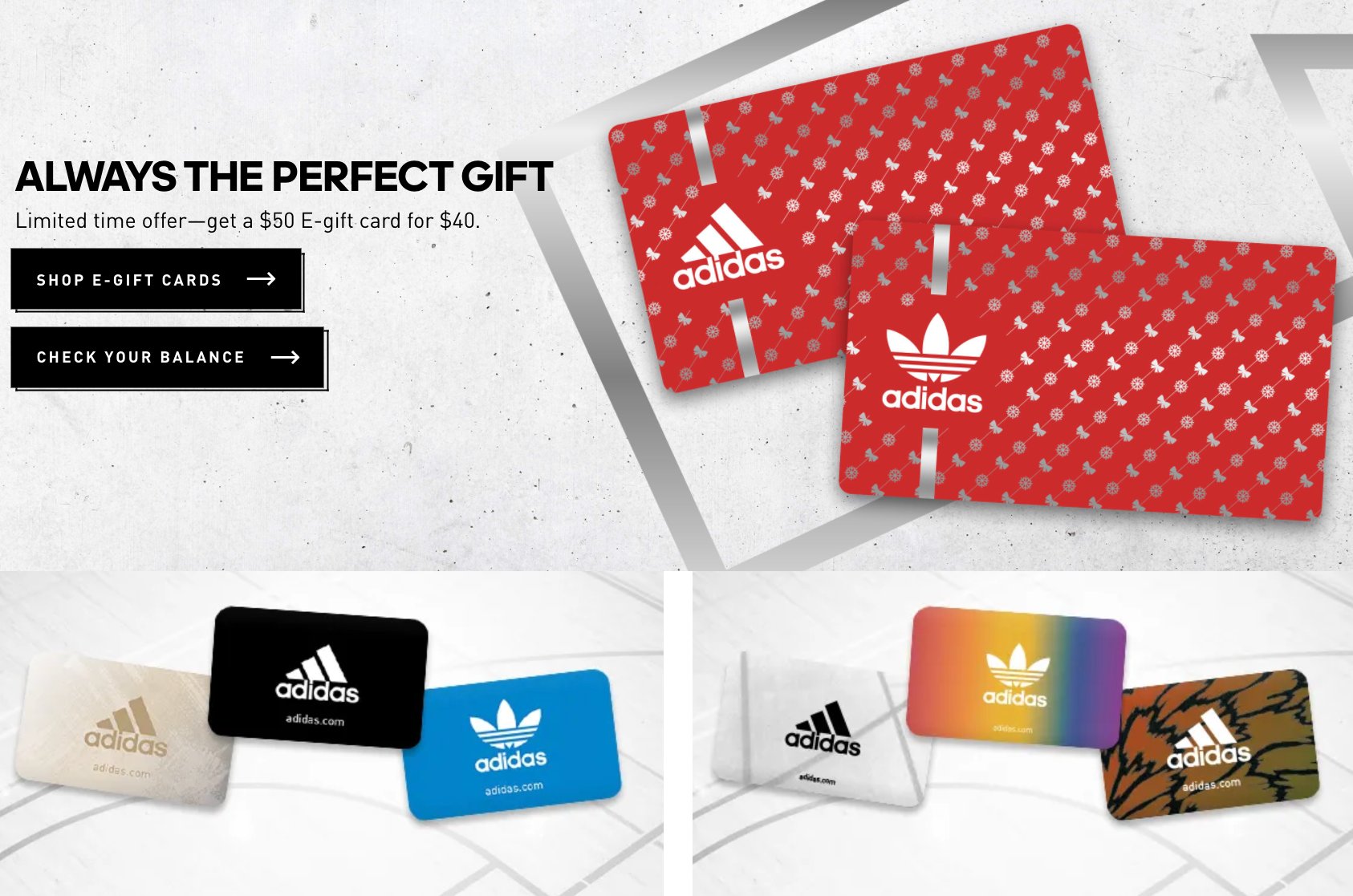 adidas limited time offer