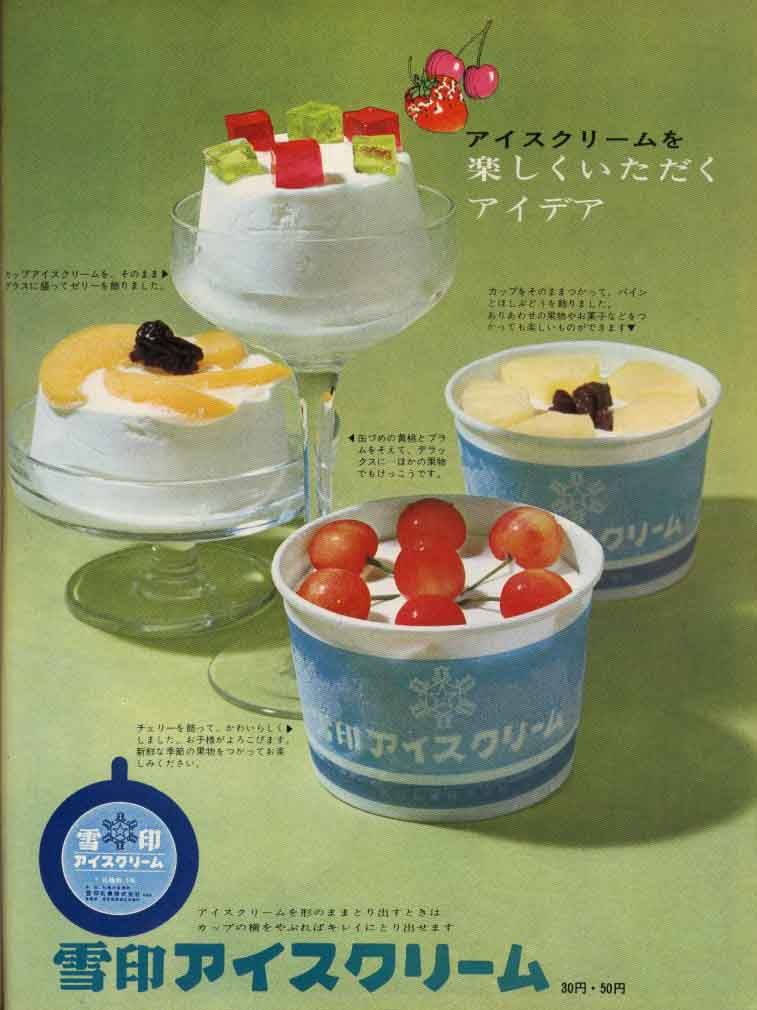らくはく かつての アイスクリーム の広告等です 森永乳業 ロッテ 雪印 明治乳業