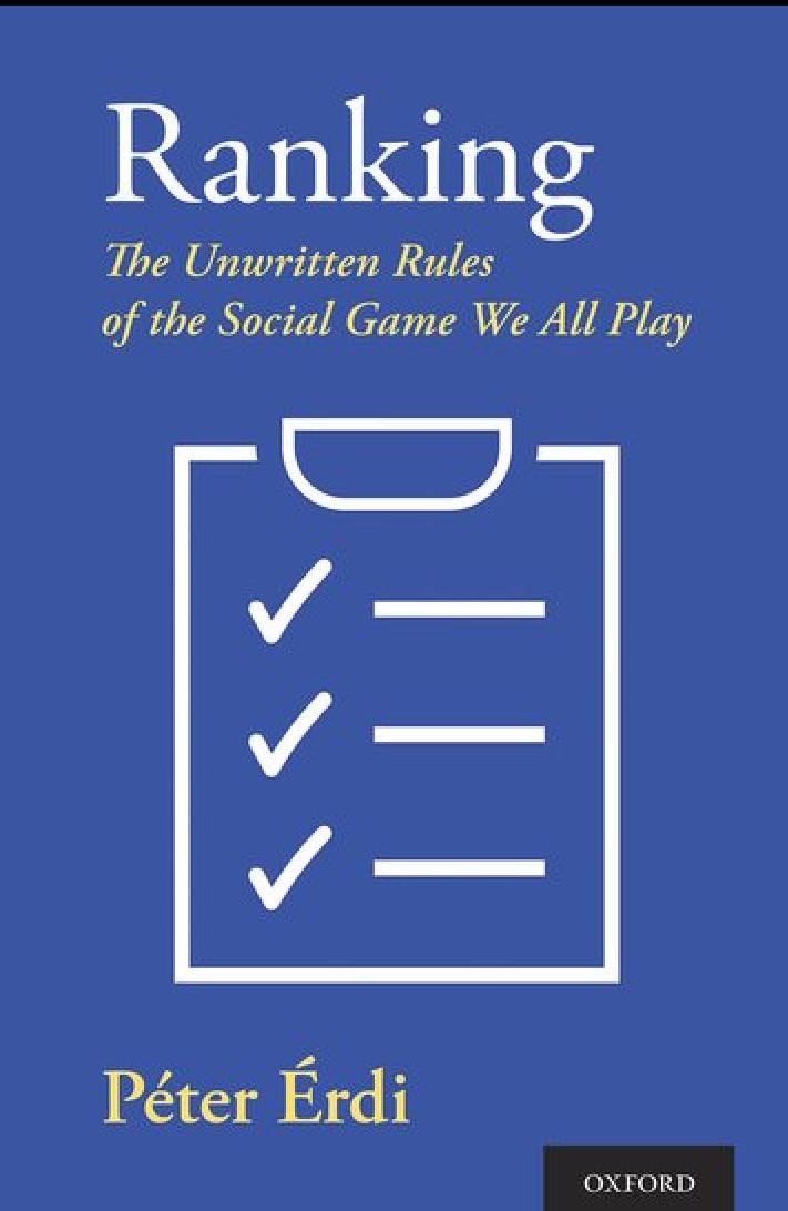 11. “A ranking is a ‘complete, asymmetrical, & transitive’ relation, where ‘complete’ means that rankings compare b/w two things; ‘asymmetrical’ tells us that each object is more or less than another along a criterion; ‘transitive’ tells us if A > B, B > C, then A > C.” [Mar 25]