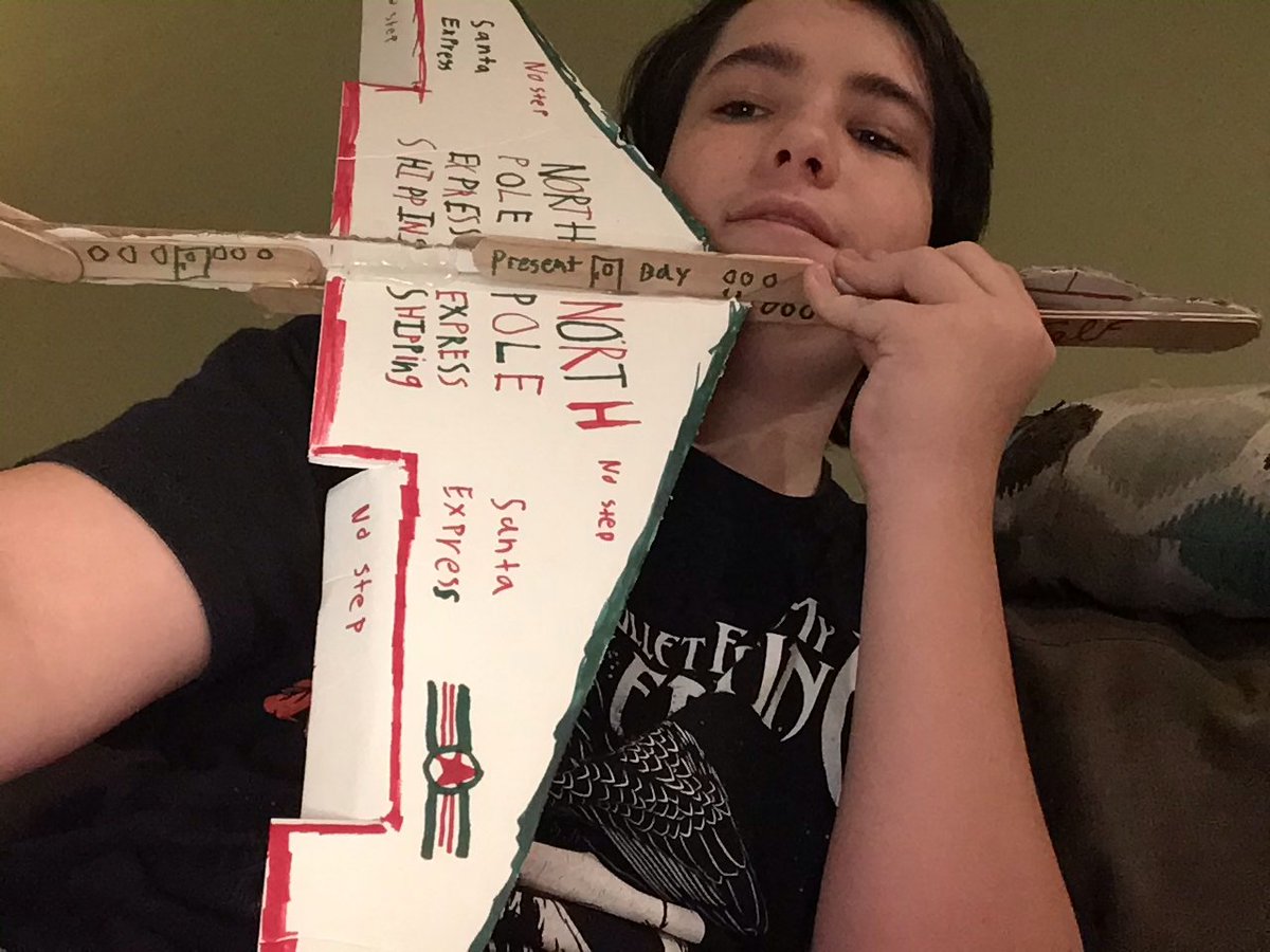 nhp_library's tweet photo. GEAR Club held it's first VIRTUAL Cardboard Challenge with a Winter/Holiday theme, check out their great work #NHPpride #NHPGearClub https://t.co/RaNQVIRlct