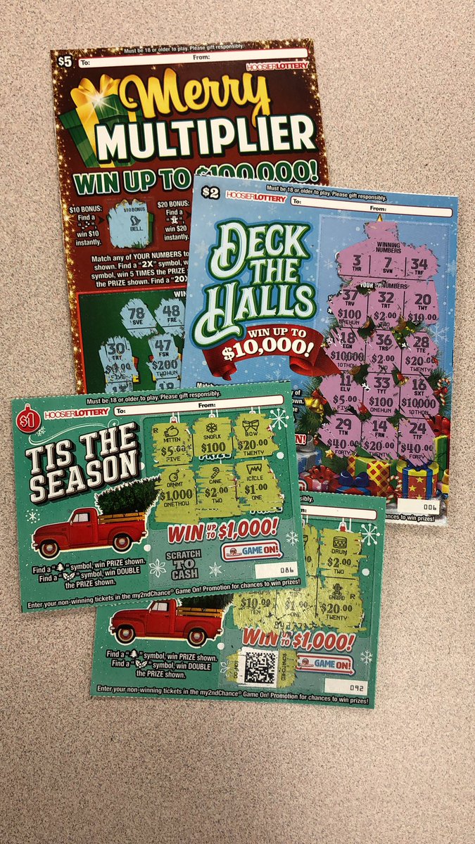 FACS_Schaefer's tweet photo. AND I won $20 thanks to @runtorirun4 &amp; family with their very creative holiday teacher gift! 🥳 my BEST class was on the edge of their seats watching me scratch these (&amp; learning the reality of lottery tickets 🤣) https://t.co/fWQ6fvQ7dz
