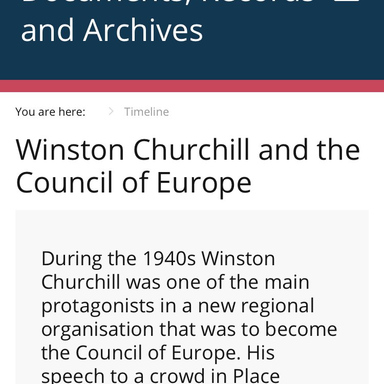 Even worse for Ben, it’s the one European institution (that Winston Churchill was instrumental in setting up in 1949, having first called for a ‘Council of Europe’ during WW2 in the hope it was never repeated) that we haven’t managed to get out of yet. https://www.coe.int/en/web/documents-records-archives-information/winston-churchill-and-the-ce