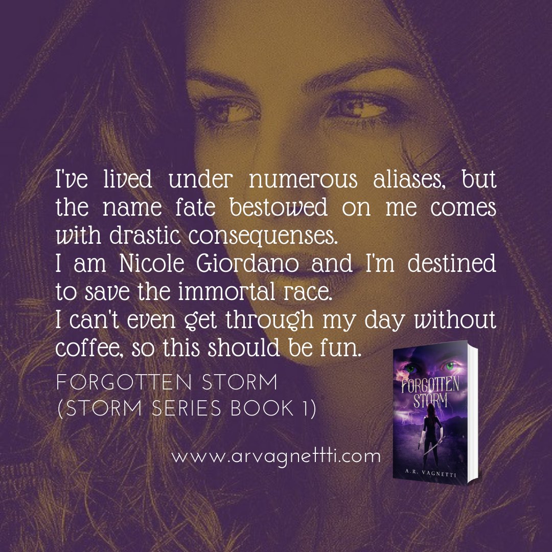 ARVagnetti's tweet photo. The adventure began with #ForgottenStorm. Immerse yourself in Nicole's grit & determination, how she masks her insecurities & doubts with sarcasm & coffee. Feel the burn of her desire for Logan—the Guardian who'd endure hell to keep her safe. #ARbooks
https://t.co/AOJWDYLrtH https://t.co/AJZItfNEwO