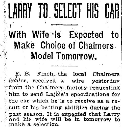 You'll have to listen to the podcast for what ultimately happened, but in the end, Cobb was awarded the title but both players received cars