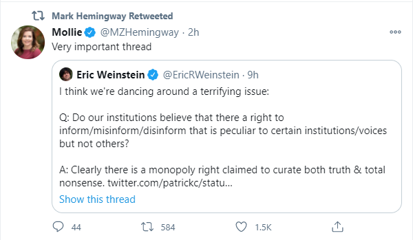 If you're good at grievance mongering, other professional grievance mongerers who also don't care in the slightest if the grievances they monger are based on easily disprovable fictions will boost your grievance mongering to help stoke their audiences' feelings of grievance.