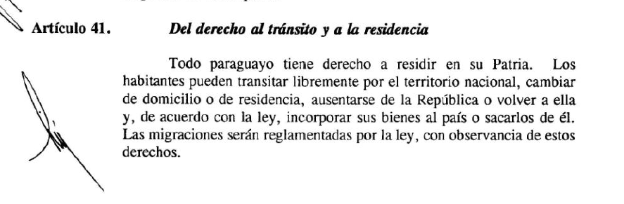 manuelrierad's tweet photo. El art. 41 de la #Constitucion nos otorga la libertad de circular y transitar por todo el territorio de la República, sin restricciones. Podemos, incluso, cambiar nuestra residencia y vivir en Central en esta Navidad. https://t.co/gSMTDUZCvI