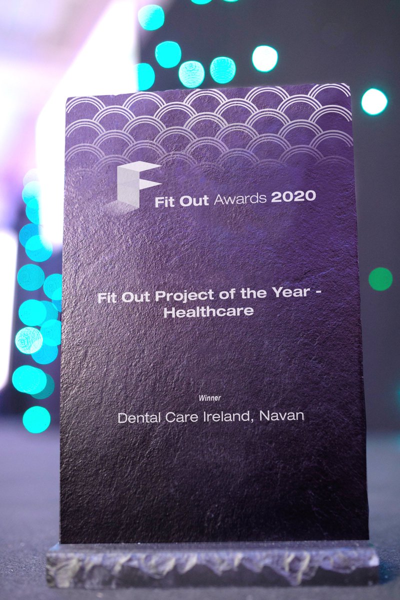 Fit Out Awards (@fitoutawards) on Twitter photo Congratulations to Dental Care Ireland, Navan submitted by <a href="/MortarAndMore/">Mortar & More</a> on winning the Fit Out Project of the Year - Healthcare award! #FitOutAwards Congratulations to Dental Care Ireland, Navan submitted by <a href="/MortarAndMore/">Mortar & More</a> on winning the Fit Out Project of the Year - Healthcare award! #FitOutAwards
