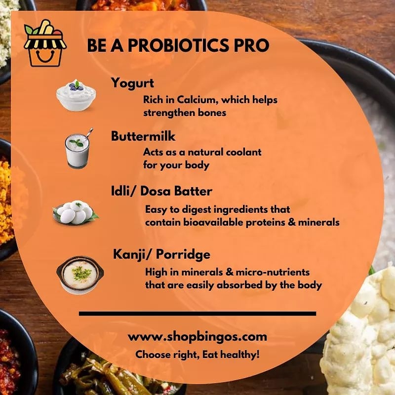shopbingos's tweet photo. Probiotics helps you to balance the good bacteria in your digestive system. They don't always come in the form of supplements, they can be found in your kitchen too.

https://t.co/MptBfbG6JS

#ecommerce #onlineshopping #OnlineGrocery #kochi #foodfacts #foodie https://t.co/ONi9kkMNW5
