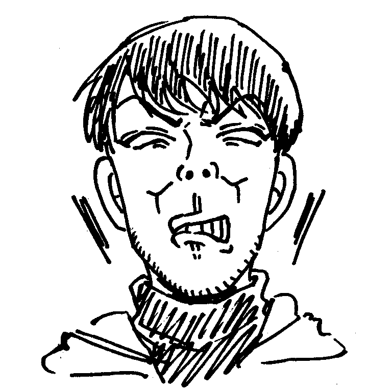お絵描きキャスで描いてるチョリース組のガチ顔 