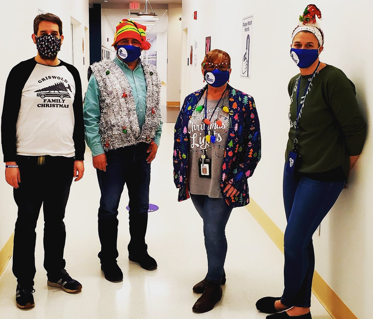MsmeadP's tweet photo. PHS administration. Friday Frolics. #PHSspiritweek #PHSPelham #together #pythonpride #everyday #PelhamProud https://t.co/KCHw0urtor
