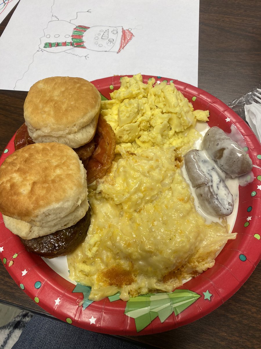 When officer Parker asks if you’ve eaten and you say no, he surprises you with breakfast! #kindness #WeAreUnionSTEAM