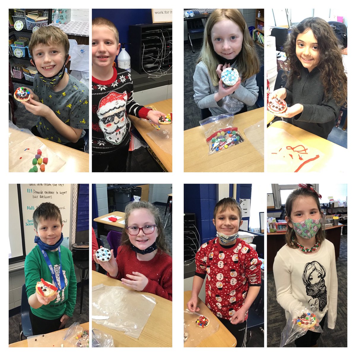 OHcox3rd's tweet photo. Christmas cookie decorating was a success! 🎄 https://t.co/5aXEckJhQ0