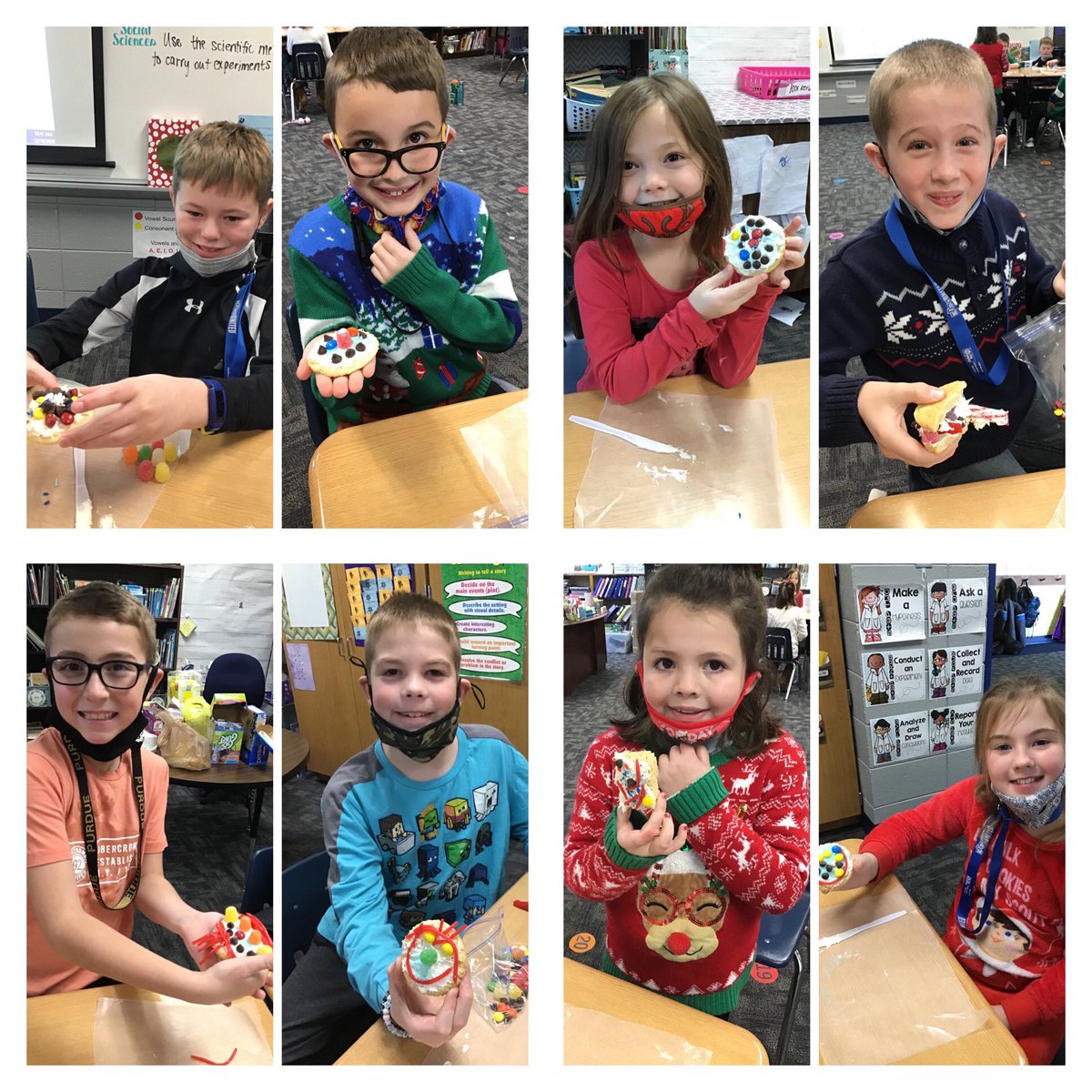 OHcox3rd's tweet photo. Christmas cookie decorating was a success! 🎄 https://t.co/5aXEckJhQ0