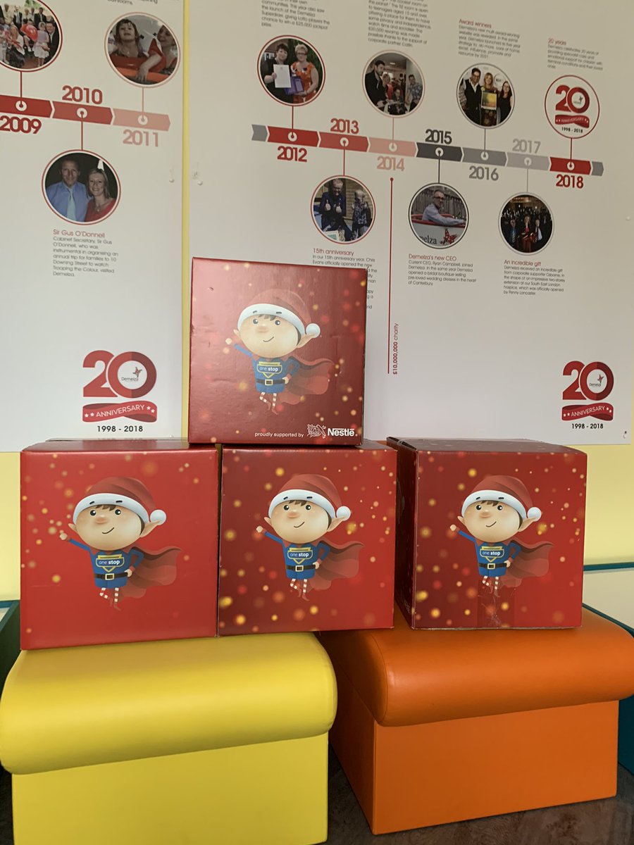 Demelza_Beth's tweet photo. Lucy from the @onestopstores in Sittingbourne kindly popped to the hospice today to drop these boxes of chocolates and shortbread🥰 Massive thank you for your support, these will be enjoyed by the staff and children 🙌 @DemelzaHospice https://t.co/64lZLZKQd8