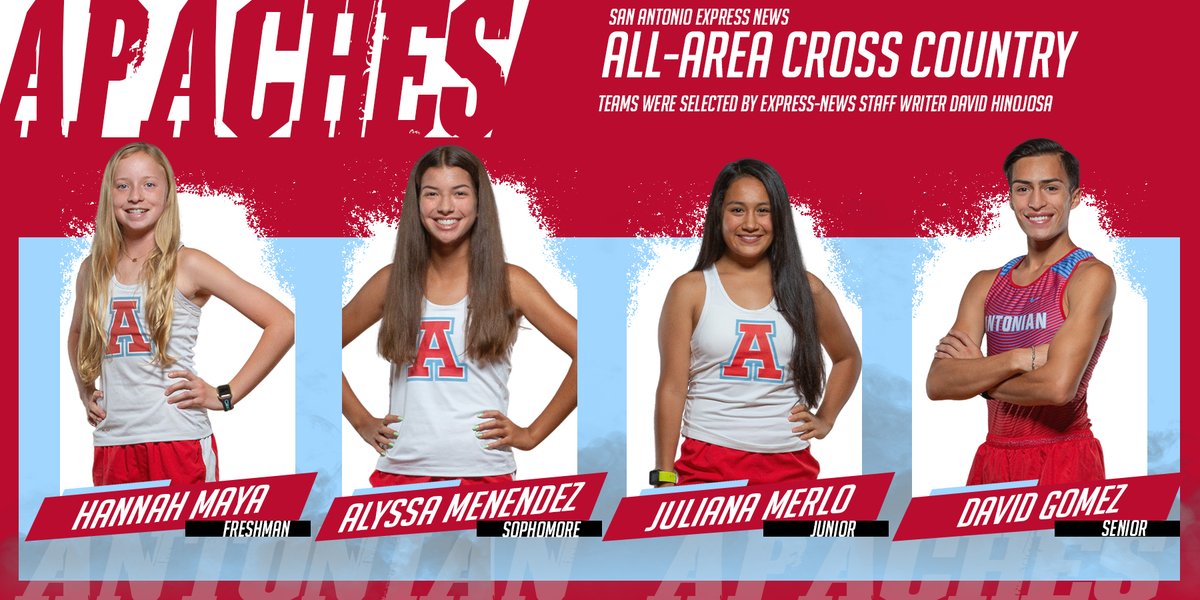 acpapaches's tweet photo. Congratulation to the following Apaches for their recognition on the San Antonio Express-News All-Area Cross Country team!!

Teams were selected by Express-News staff writer David Hinojosa!

#weareantonian #acpcrosscountry https://t.co/tU8Wek18Ud