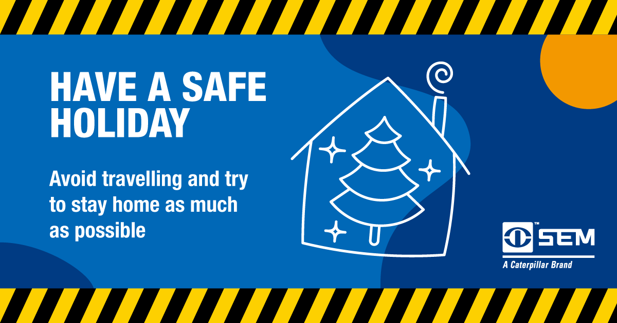 _semmachinery's tweet photo. Wishing you and your family a safe holiday over the festive period 😷 https://t.co/yfXNCetNAw