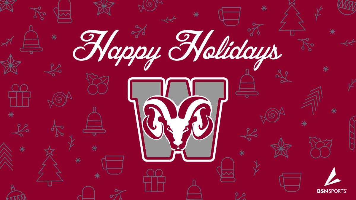 As we head into Christmas Break, the Westside Rams would like to wish everyone a Merry Christmas and Happy Holidays!