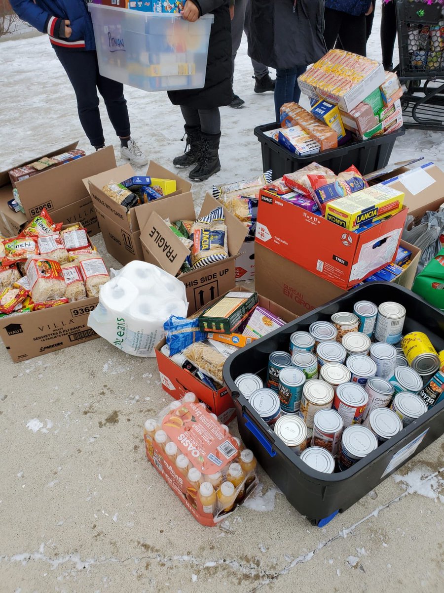 Grade 8A Alyesbury students raised over 1265 lbs of non perishable foods for Regeneration Brampton. Leaders for change. So proud of them!!!
