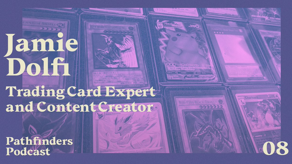 Episode 8 of the Pathfinders Podcast is out now. EP#8 Looks at the Card Collecting Boom of 2020 with the content creator and expert Jamie Dolfi. Listen to this on all major podcast platforms and Youtube here: 99percentlifestyle.com/pathfinders-po…