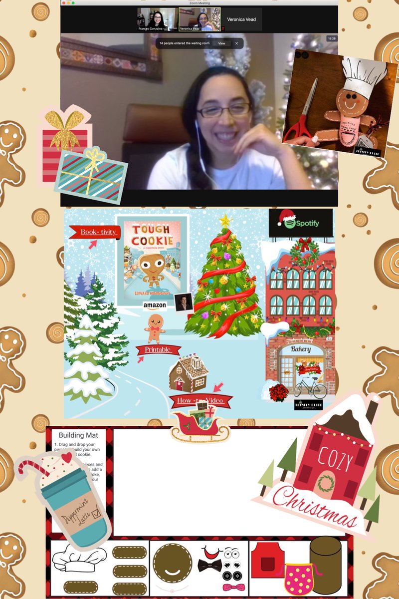 FrancesLGarcia's tweet image. Morning read aloud, Lit Burst, crafts, and Jamboards with @Vernleighgon 4th grade class! ❤️🎄❤️

Perfect way to start a Friday morning! 😉