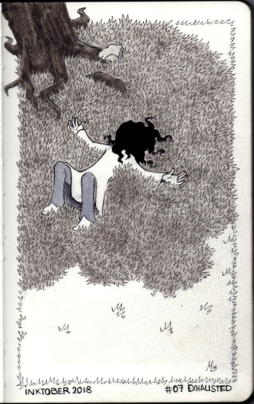 ShadyPartOfMe's tweet photo. Playing Shady Part Of Me means entering a world without limits.

Check out these #Inktober drawings, straight out of a different, dream-like world: https://t.co/6eck9eNcIW