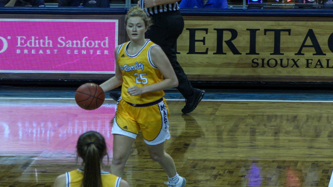 Women's Basketball: Stolle On Top of Career Blocks Record
 - mountmartyathletics.com/article/womens…