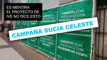 anaecorrea's tweet photo. Progresión de argumentos de los celestes en el debate por la Ley de IVE.

- Escrache a las casas de diputados y sus familiares.
- Acoso por mail y whatsapp a senadores.
- Hoy: campaña sucia en la vía pública. https://t.co/lupMj5cqrQ