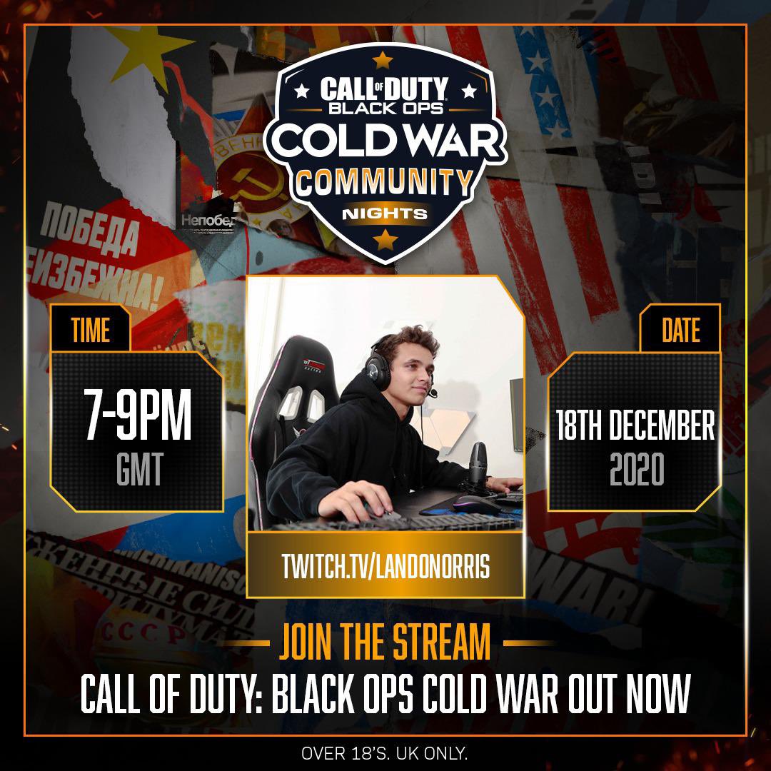 Iโll be on @CallofDuty tonight ๐ https://t.co/mQ8A5ug1dS #CoDPartner https://t.co/sxSOjzc6DT