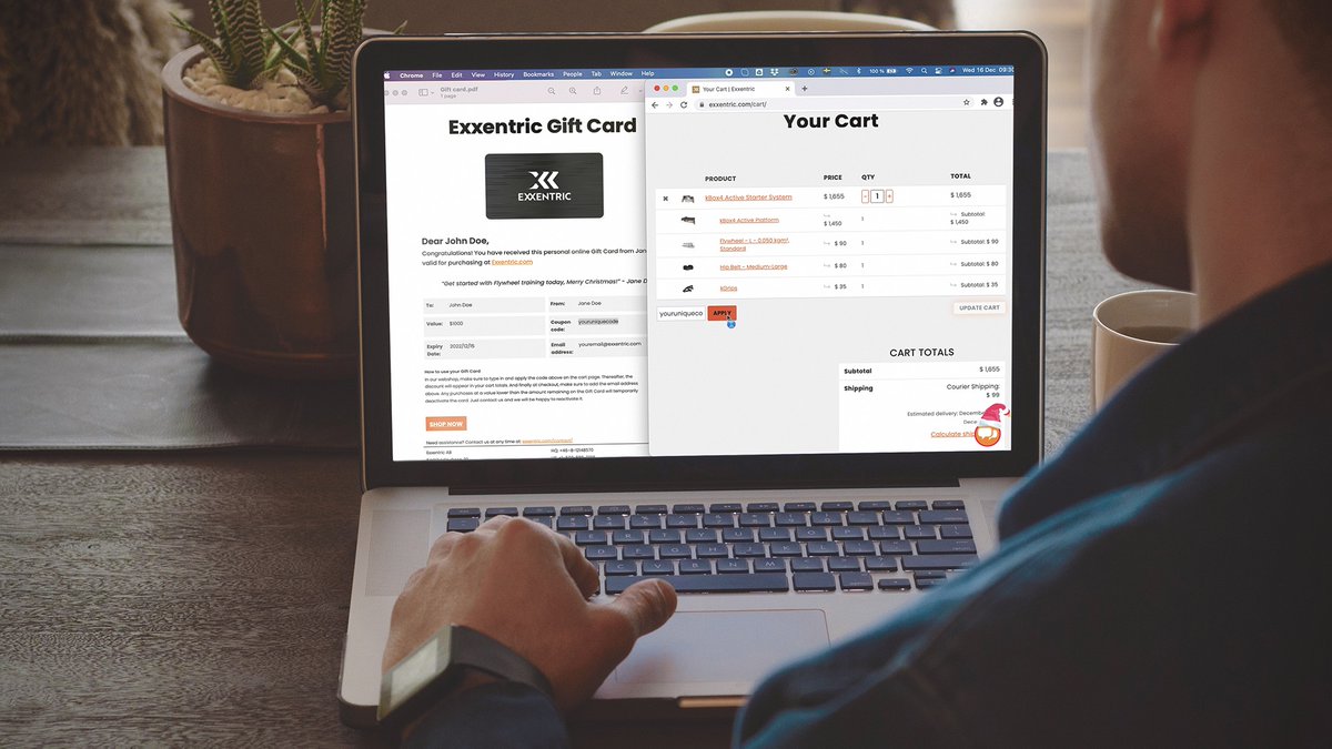go_exxentric's tweet image. These Holidays, surprise your family and friends with #eccentricoverload 🎁

Who will get your Gift Card? 👉  exxentric.com/gift-card/ #flywheeltraining