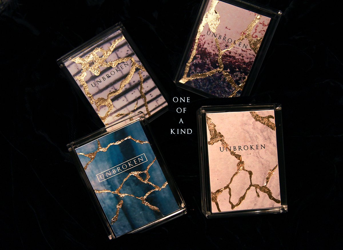 SeasonsCards's tweet photo. UNBROKEN is a one-of-a-kind mystery deck based on the theme of #Kintsugi. Each deck is handcrafted and as unique as you. Pre-order goes live 11am CST with second wave available at 11pm CST. Only 200 decks available. #playingcards https://t.co/VqCv7MCf5b