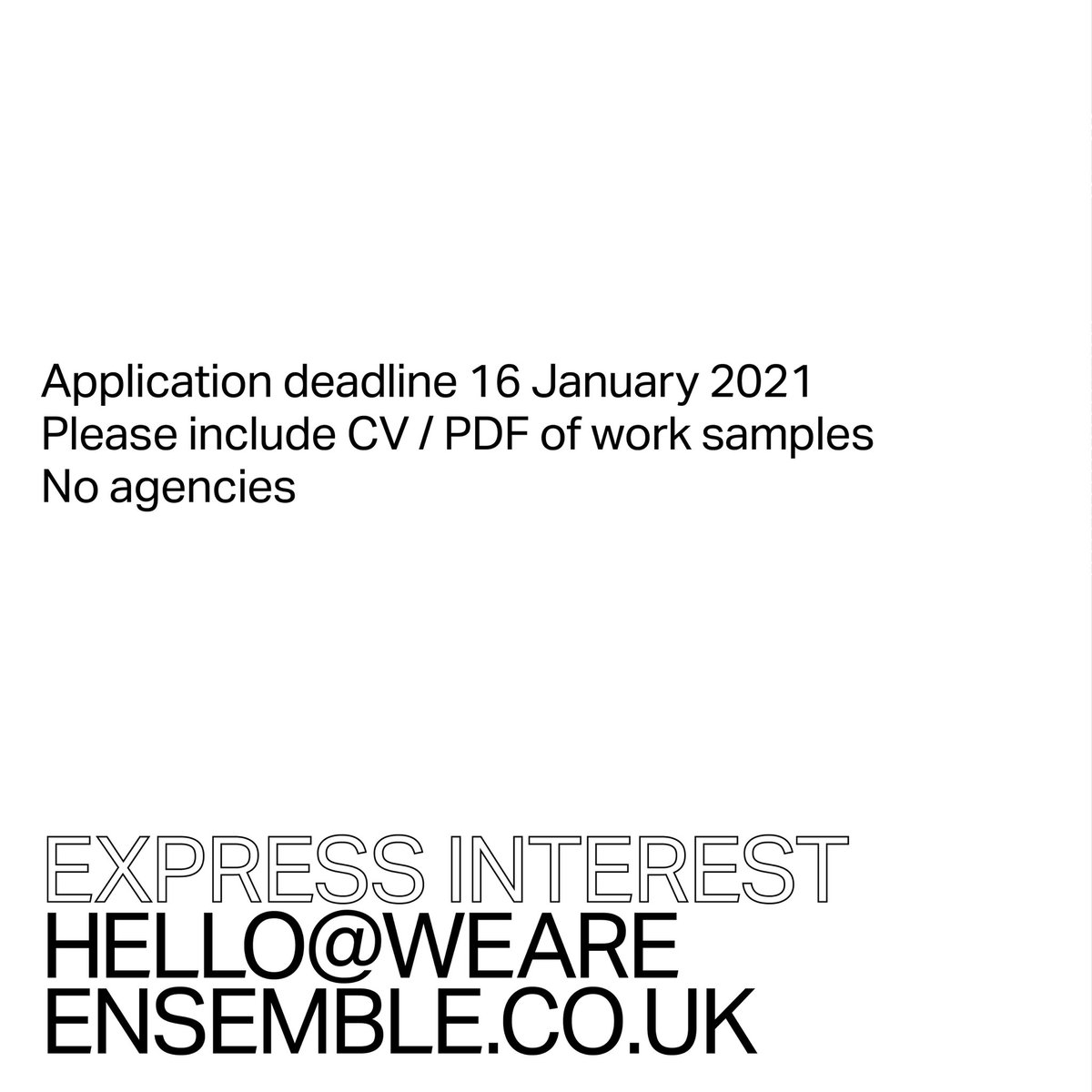 Ensemble (@ensemble_says) on Twitter photo 